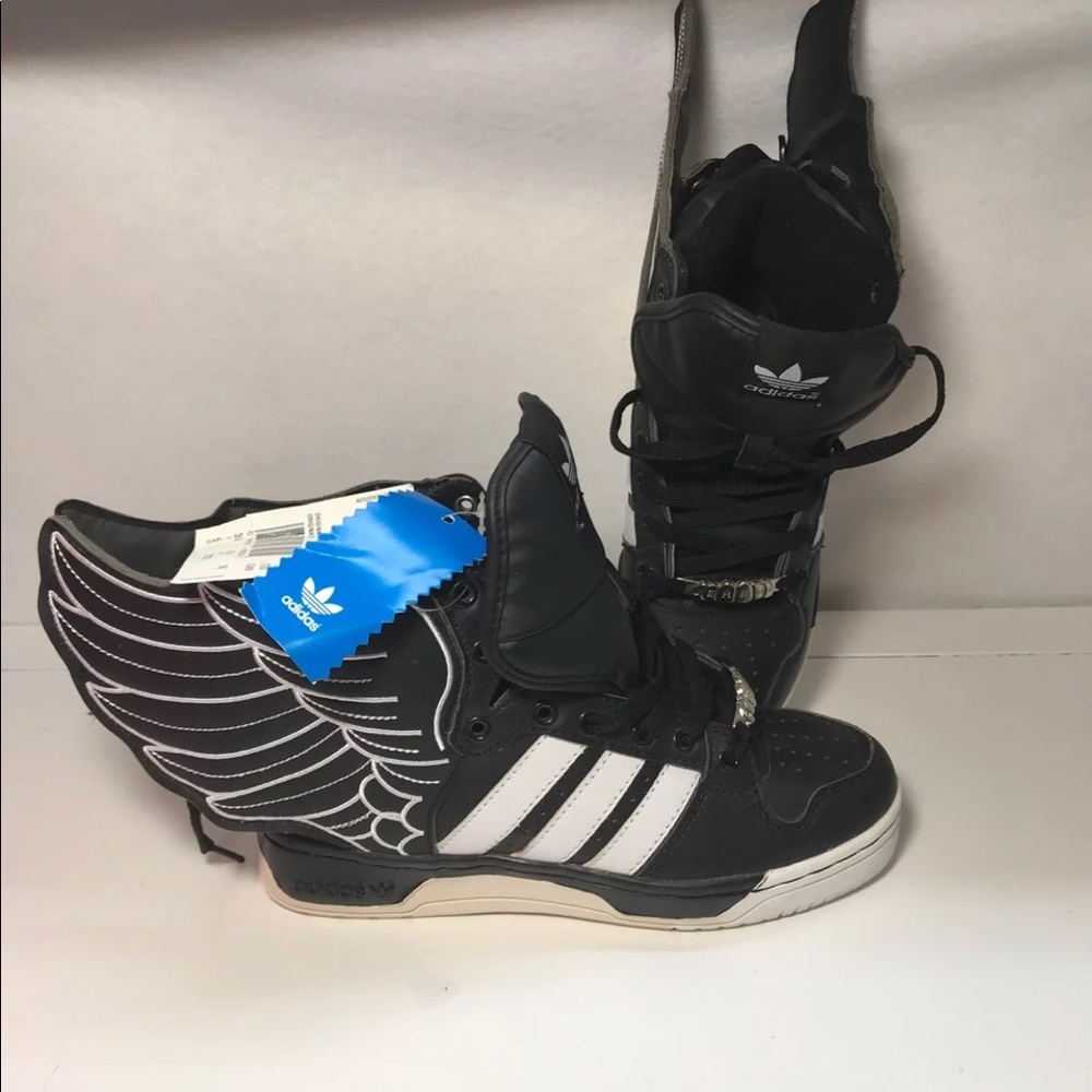 Jeremy Scott for Adidas Hightop Shoes